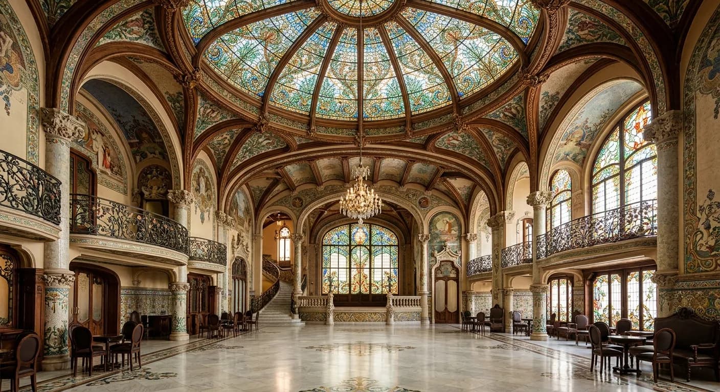 Historic Modernista event venue in El Born Madrid