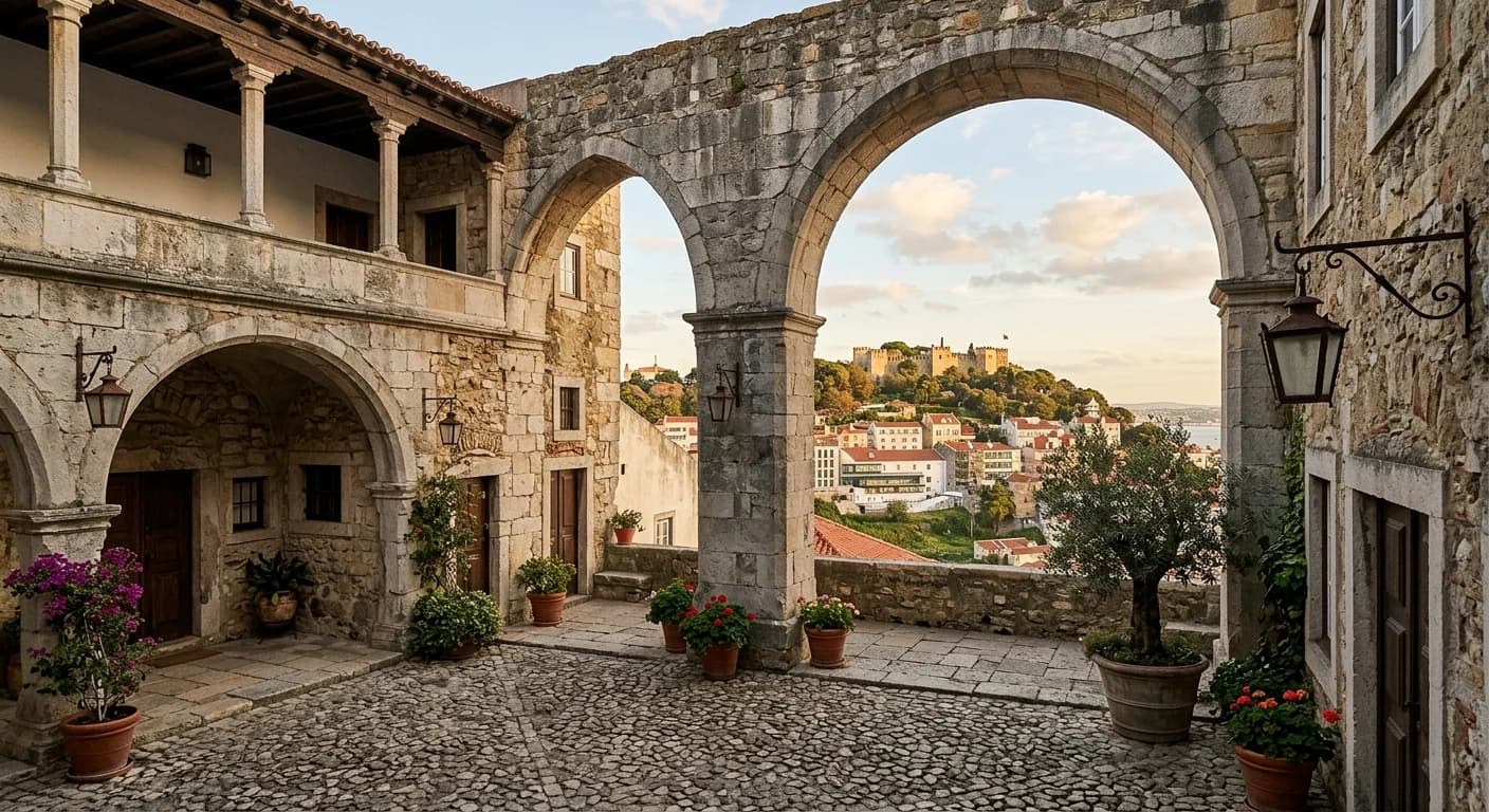 Historic palace event venue in Alfama, Lisbon