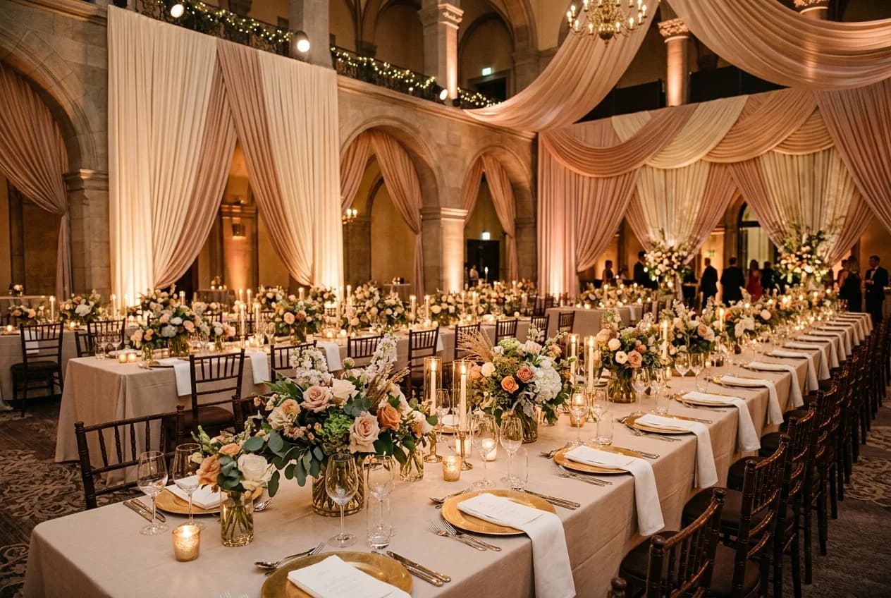 Bavarian-themed event decoration at a corporate celebration in Zurich
