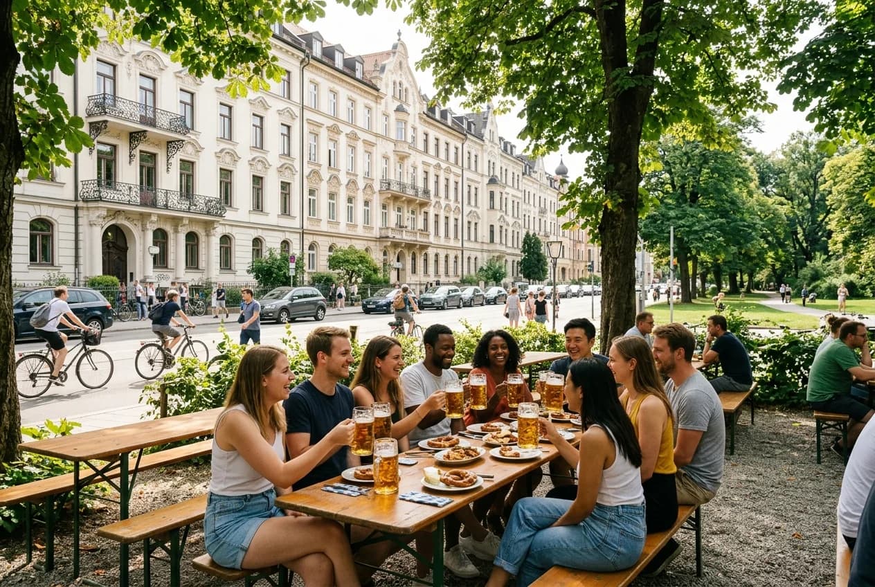 Creative team event space near Englischer Garten in Zurich Schwabing